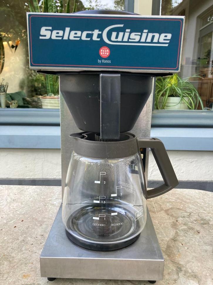Professioneel koffiezet apparaat Hanos Select Cuisine 14kops, Witgoed en Apparatuur, Koffiezetapparaten, Zo goed als nieuw, Gemalen koffie