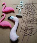 Roze decoratie - Flamingo decoratie, Ophalen, Gebruikt, Wanddecoratie