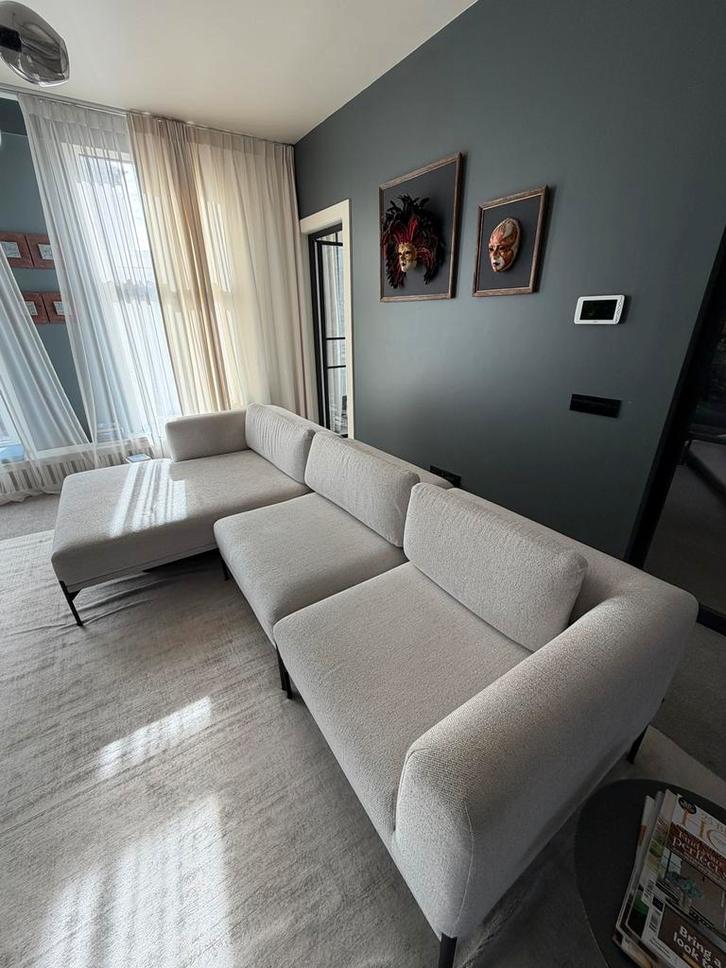 BOLIA - Modulaire bank Caisa met chaise lounge, Huis en Inrichting, Banken | Complete zithoeken, Zo goed als nieuw, Ophalen