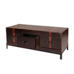 Salontafel, Lage Ladekast, Bijzettafel, Leer, Kast, Dressoir, Info@dehanzeherten.nl, 100 tot 150 cm, Nieuw, Ophalen of Verzenden