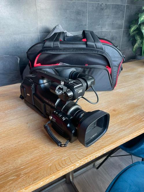 JVC GY-HM70E Full HD Videocamera + Draagtas – Professioneel, Audio, Tv en Foto, Videocamera's Digitaal, Zo goed als nieuw, JVC
