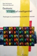 Dyslexie, stoornis of intelligentie!, Ophalen of Verzenden, Nieuw, Verhoeven & Boersen