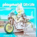 City Life Motorrijder 70204, Kinderen en Baby's, Speelgoed | Playmobil, Ophalen of Verzenden, Zo goed als nieuw, Complete set
