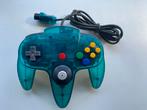 3x Nintendo 64 Controller - Turquoise 20 per stuk, Spelcomputers en Games, Spelcomputers | Nintendo Consoles | Accessoires, Ophalen of Verzenden