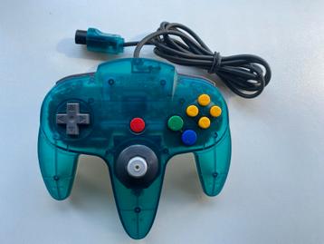 3x Nintendo 64 Controller - Turquoise 20 per stuk beschikbaar voor biedingen
