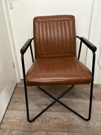 2 eerkamerstoelen, Huis en Inrichting, Stoelen, Ophalen, Gebruikt, Bruin, Twee