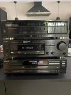 Sony vintage Stereotoren CDP-C365, STR-D565, TC-W320, Verzenden, Gebruikt, Sony