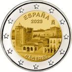 2 Euro Spanje 2023 - Oude stad van Cáceres - UNC, Postzegels en Munten, Munten | Europa | Euromunten, 2 euro, Spanje, Losse munt