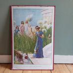 Lucky Vintage: prent: The Babe Among the Bulrushes, Antiek en Kunst, Ophalen