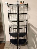 2x Ikea roestvrij gietijzeren badkamerrek RÖNNSKÄR hoekkast, Ophalen, Zo goed als nieuw