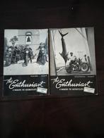 2 ex The Enthousiast Harley Davidson literatuur 1948 1947, Ophalen of Verzenden, Gelezen