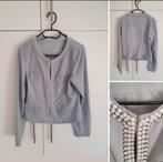 JEWELLY MT 40 GRIJS MET PARELS, Maat 38/40 (M), My Jewellery, Ophalen of Verzenden, Zo goed als nieuw