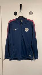 Manchester City jasje (nike) S, Ophalen of Verzenden, Zo goed als nieuw, Blauw, Voetbal