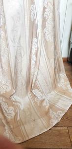 gordijnen Jabb luxe ruwe zijdemix embrasse klassiek 316 198, Verzenden, 200 cm of meer, Beige, 150 tot 200 cm