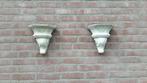 Betonnen ornamenten, wandconsole ornament, 2 stuks, Ophalen of Verzenden, Zo goed als nieuw, Beton