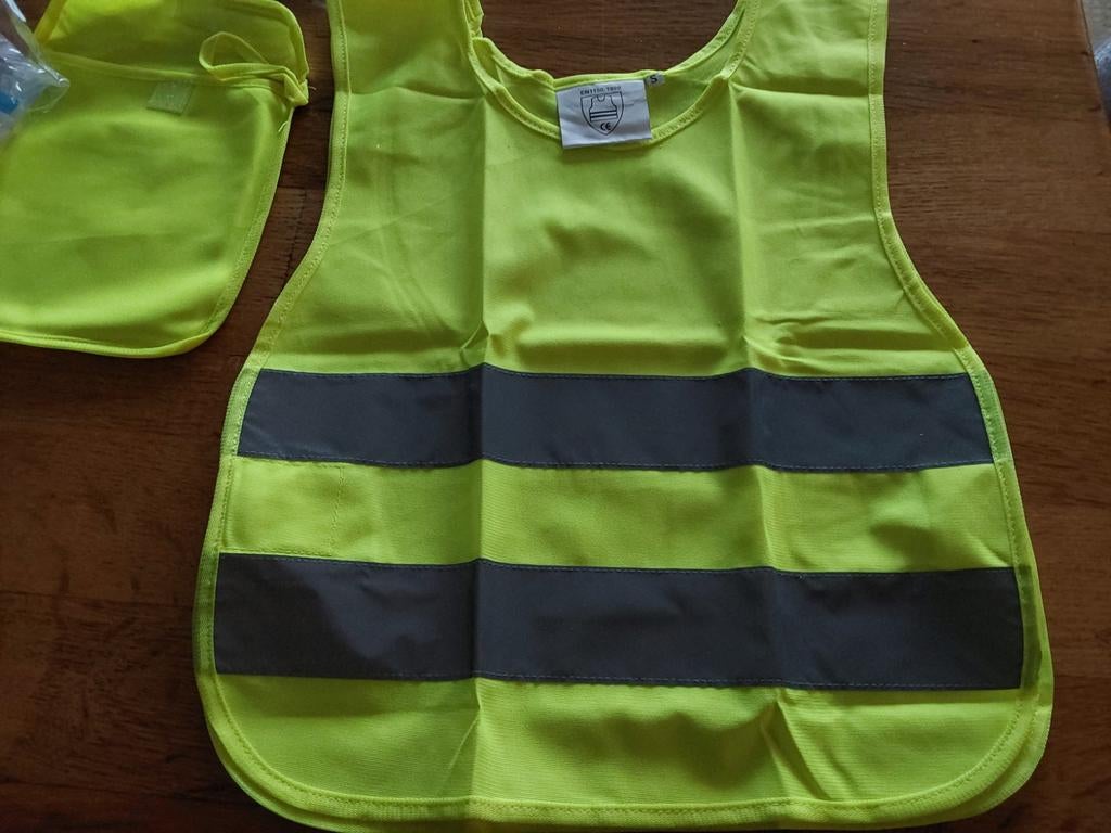 Reflecterend veiligheidsvest, maat S, voor kinderen., Ophalen of Verzenden, Nieuw