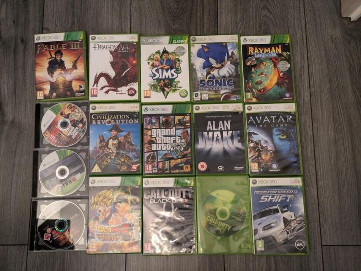 Diverse games voor de Xbox 360, Spelcomputers en Games, Games | Xbox 360, Zo goed als nieuw, Role Playing Game (Rpg), 1 speler