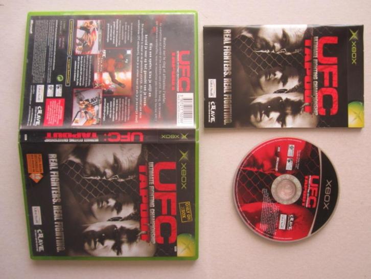 UFC tapout Xbox, Spelcomputers en Games, Games | Xbox Original, Zo goed als nieuw, Vechten, 2 spelers, Vanaf 16 jaar, Ophalen of Verzenden