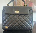 GIVENCHY auth handtas zwart vintage /aankoopbon 1980 er, Sieraden, Tassen en Uiterlijk, Tassen | Damestassen, Ophalen, Zo goed als nieuw
