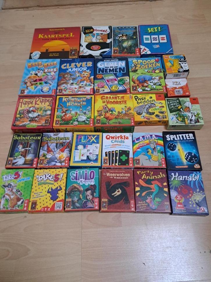 Diverse leuke kaartspellen LEUK VOOR SINT, Hobby en Vrije tijd, Gezelschapsspellen | Kaartspellen, Ophalen of Verzenden