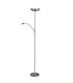 Lucide lamp vloerlamp F1, Ophalen, Chroom, Zo goed als nieuw, Metaal