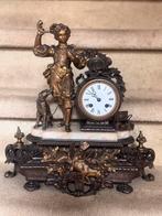 Franse pendule jachttafreel, Antiek en Kunst, Antiek | Klokken, Ophalen of Verzenden