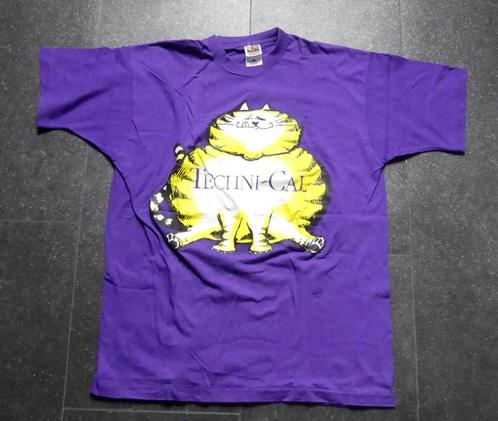 Techni-Cal t-shirt kat paars maat XL - NIEUW!, Verzamelen, Merken en Reclamevoorwerpen, Zo goed als nieuw, Ophalen of Verzenden