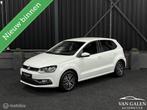 Volkswagen Polo 1.0 Highline 5Drs 2016 Clima|Pdc|BT|GrBeurt, Auto's, Gebruikt, Huisgarantie, Met garantie (alle), Wit