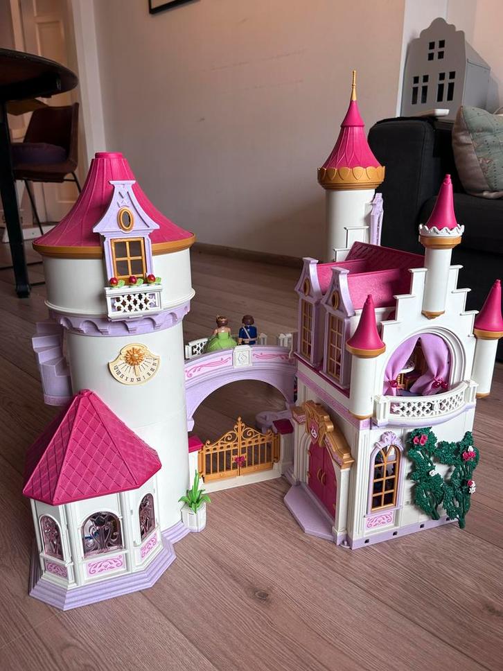 Playmobil Prinsessenkasteel 5142, Kinderen en Baby's, Speelgoed | Poppenhuizen, Gebruikt, Poppenhuis, Ophalen