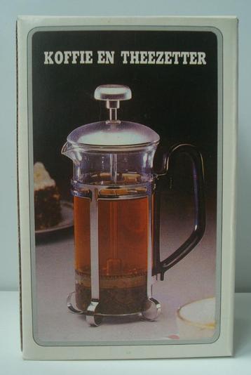 Koffie en theezetter (nieuw in verpakking) beschikbaar voor biedingen