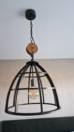 Hanglamp, Huis en Inrichting, Lampen | Hanglampen, Ophalen, Zo goed als nieuw, 75 cm of meer, Metaal