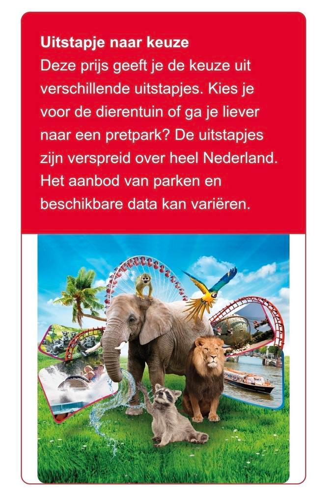 4 toegangskaarten voor een uitje naar keuze, Tickets en Kaartjes, Overige Tickets en Kaartjes, Drie personen of meer