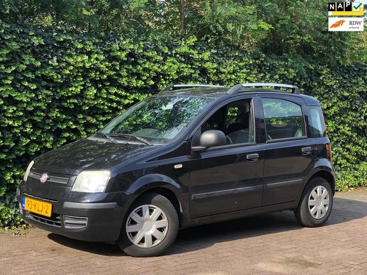Fiat Panda 1.2 Edizione Cool Elec.ramen Nw.APK 129DKM Zwart, Auto's, Fiat, Bedrijf, Te koop, Panda, ABS, Airbags, Airconditioning