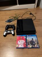 Playstation 4, 2 controllers, spellen, Spelcomputers en Games, Spelcomputers | Sony PlayStation 4, Ophalen, Met 2 controllers