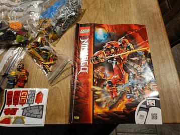 Lego Onderdelen Voor De Set 71720-Fire Stone Mech beschikbaar voor biedingen