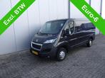 Peugeot Boxer 330 2.2 BlueHDi 120 L2H1 Premium airco, Auto's, Bestelauto's, Voorwielaandrijving, Stof, Gebruikt, 4 cilinders