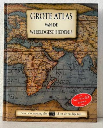 Grote atlas van de Wereldgeschiedenis (met ruim 60 kaarten) beschikbaar voor biedingen