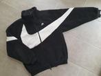Nike Big Swoosh Reversible Boa Jacket maat XL, Ophalen of Verzenden, Zo goed als nieuw, Maat 46/48 (XL) of groter, Zwart