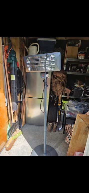 Eurom terrasverwarmer Q-time 2000S.   beschikbaar voor biedingen
