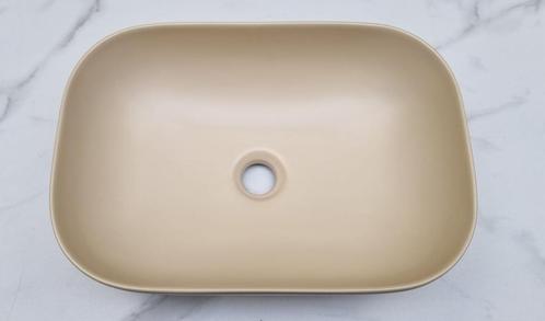 UITVERKOOP! Keramische waskommen! Zand/gunmetal, Doe-het-zelf en Verbouw, Sanitair, Nieuw, Wastafel, Ophalen of Verzenden