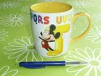 Mok Mickey Mouse Disneyland Parijs - Letter T, Verzamelen, Disney, Mickey Mouse, Ophalen of Verzenden, Zo goed als nieuw, Servies