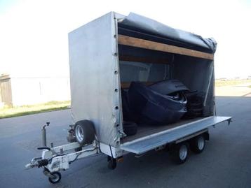 Stockx A2702 - Tandemas Aanhangwagen - Huifzeil - 35-WV-HX beschikbaar voor biedingen