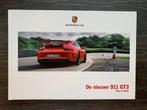Nederlandse brochure Porsche 911 991 GT3 2017, Boeken, Auto's | Folders en Tijdschriften, Porsche, Nieuw, Ophalen of Verzenden