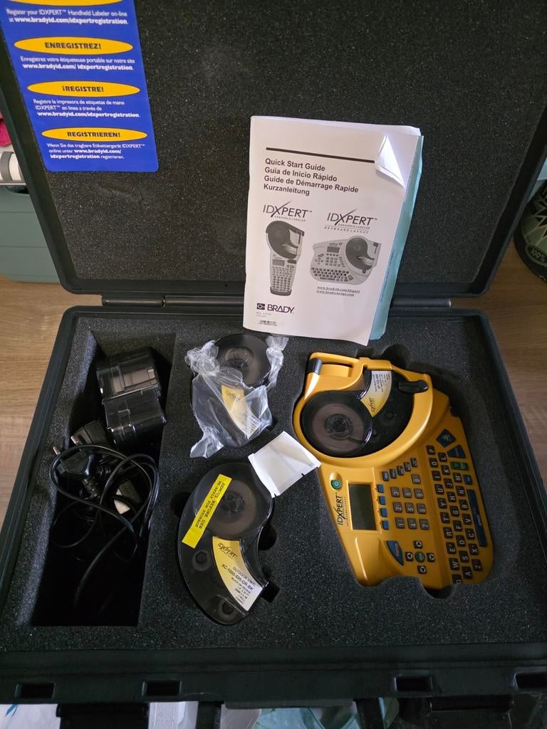 Brady IDXpert Handheld Labelprinter, Computers en Software, Labelprinters, Ophalen of Verzenden, Gebruikt