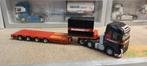 Volvo FH met semi dieplader uitschuifbaar mammoet, Hobby en Vrije tijd, Modelauto's | 1:50, Ophalen of Verzenden, Zo goed als nieuw