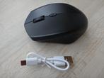 SILENT MOUSE / BLUETOOTH /USB DONGLE/ RECHARGEABLE, Computers en Software, Ophalen of Verzenden, Nieuw