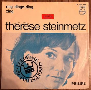 Single Thérèse Steinmetz ‎– Ring-dinge-ding (Songfestival) beschikbaar voor biedingen