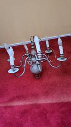Kroonluchter met 5 armen, Huis en Inrichting, Lampen | Hanglampen, Gebruikt, Klassiek, Ophalen of Verzenden, Metaal
