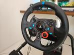 Logitech G29 stuur + pedalen pc ps5 ps4 ps3, Spelcomputers en Games, Spelcomputers | Sony PlayStation Consoles | Accessoires, Ophalen of Verzenden
