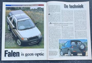 Land Rover Freelander in Autovisie 1997 beschikbaar voor biedingen